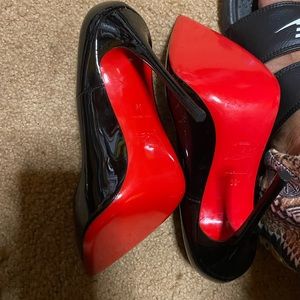 Red Bottoms only worn 1 time